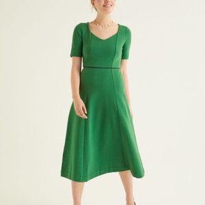 Boden Hadley Fit and Flare Ottoman Jersey Dress US6